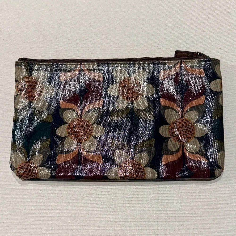 Fossil Multicolor Floral Cosmetic Bag